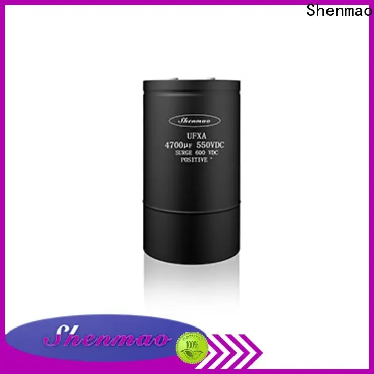 energy-saving Screw Terminal Aluminum Electrolytic Capacitor supplier for temperature compensation 1