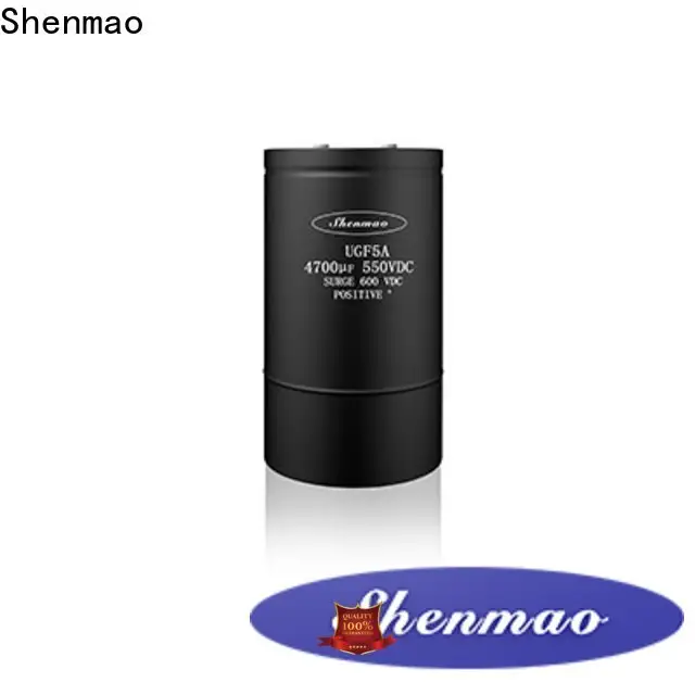 Shenmao energy-saving screw type capacitor oem service for rectification 1