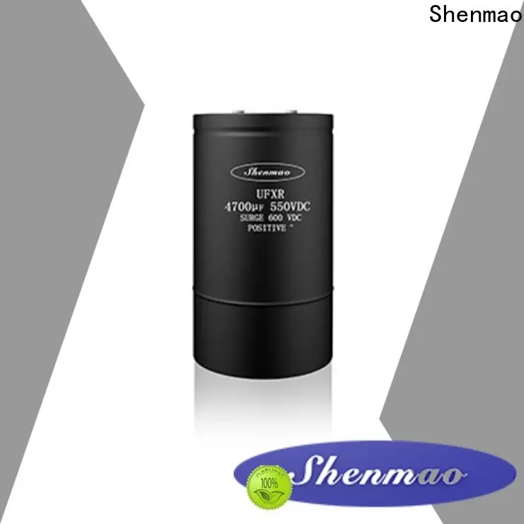 Shenmao energy-saving aluminum capacitor manufacturers vendor for DC blocking 1