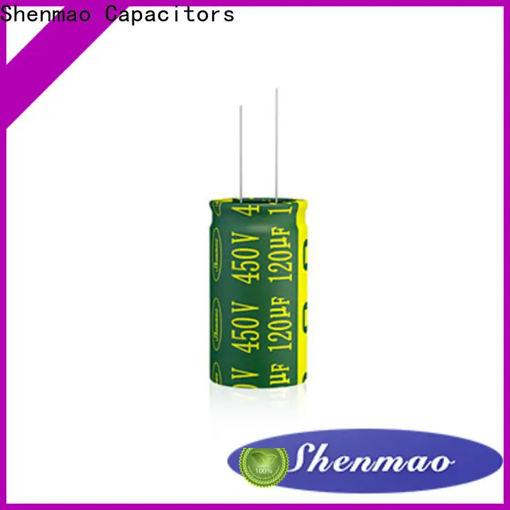 Shenmao quality-reliable radial type capacitor overseas market for filter 1