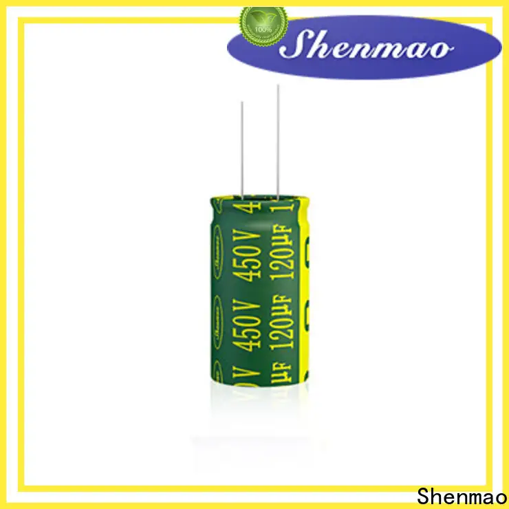 Shenmao radial aluminum electrolytic capacitors bulk production for tuning 1