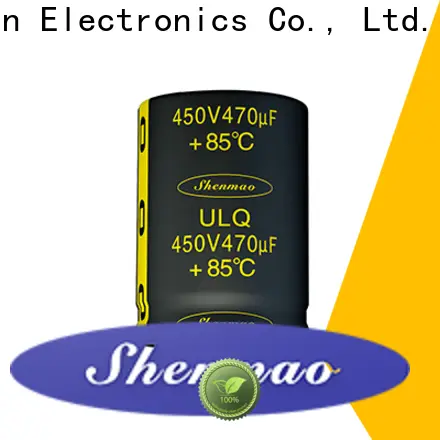 Shenmao stable 450 volt electrolytic capacitors marketing for energy storage 1