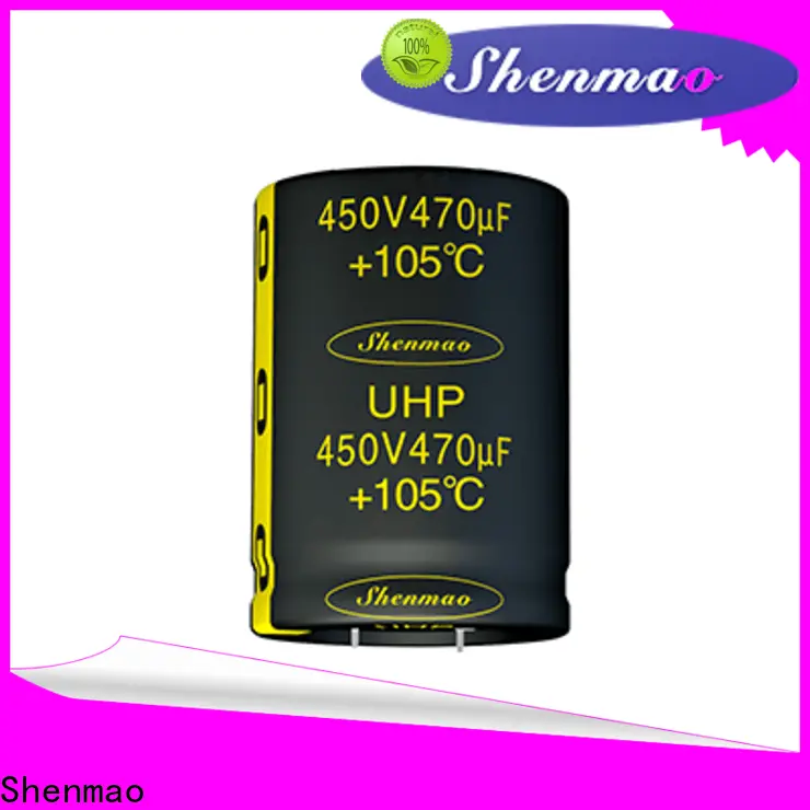 Shenmao durable 450 volt electrolytic capacitors supplier for tuning1 1