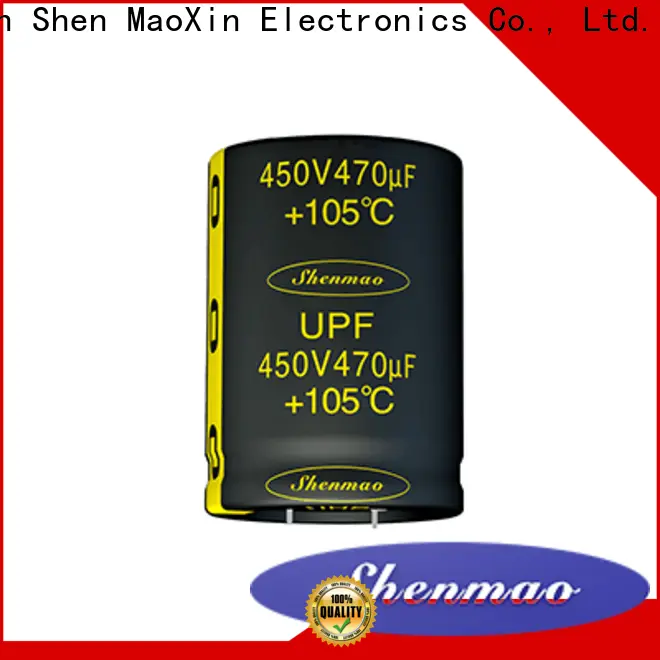 Shenmao high quality snap in capacitor vendor for tuning 1