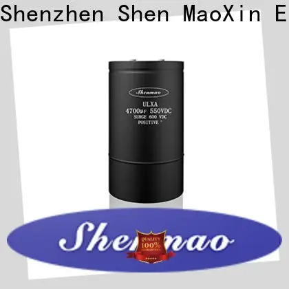 Shenmao aluminum capacitor manufacturers owner for DC blocking 1