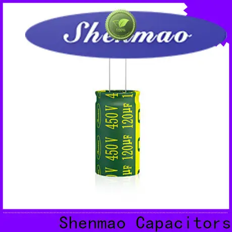 Shenmao high quality high quality electrolytic capacitors overseas market for DC blocking 1