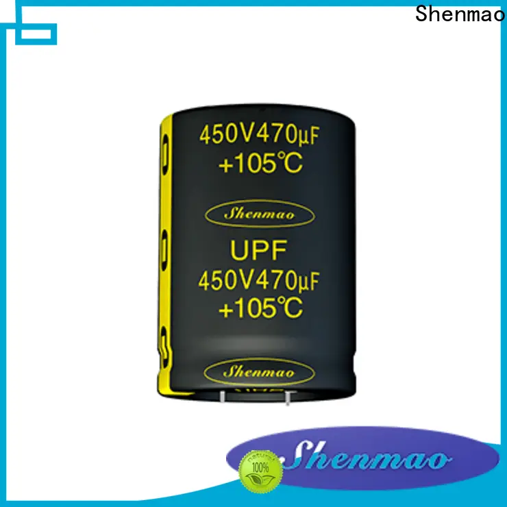 Shenmao easy to use best electrolytic capacitors owner for filter 1
