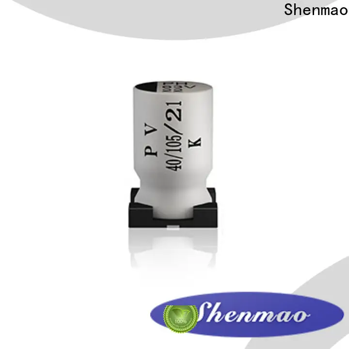Shenmao stable capacitor 10uf smd vendor for DC blocking 1