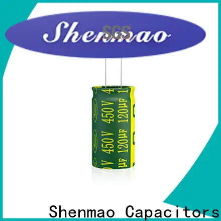 Shenmao electrolytic capacitor polarity marketing for DC blocking 1