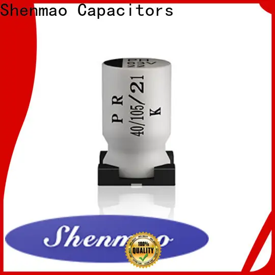 Shenmao smd electrolytic capacitor overseas market for DC blocking 1