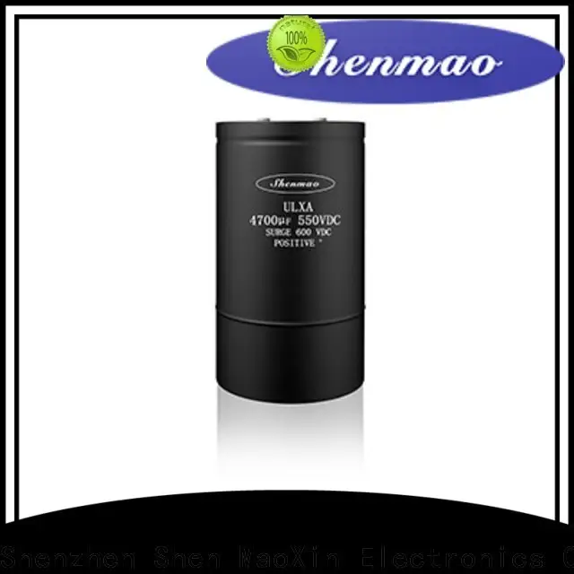 Shenmao screw terminal electrolytic capacitor bulk production for temperature compensation1 1