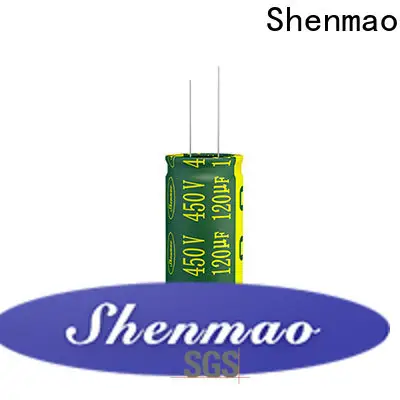 Shenmao radial electrolytic capacitor supplier for timing 1
