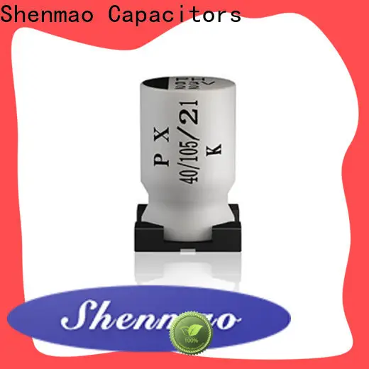 Shenmao energy-saving capacitor electrolytic smd vendor for DC blocking 1