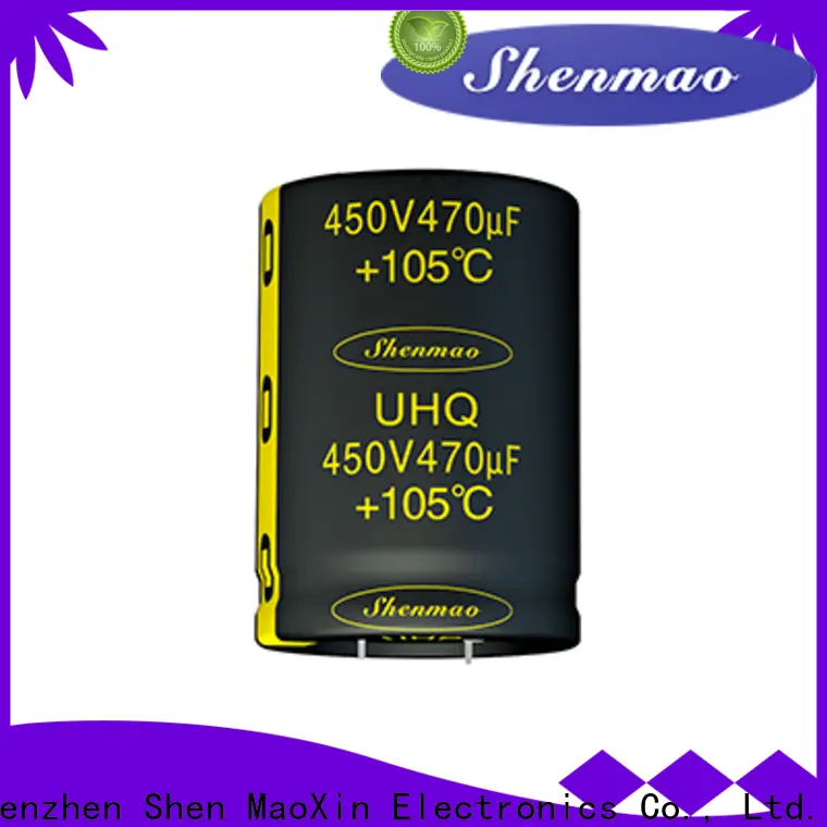 Shenmao fine quality low profile aluminum electrolytic capacitors supplier for filter 1