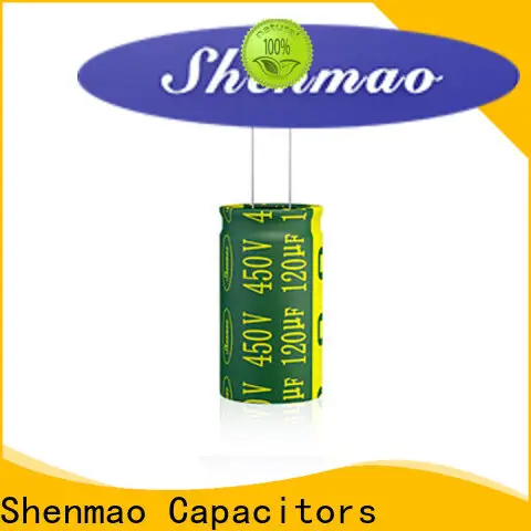 Shenmao 10uf 450v radial electrolytic capacitor supplier for temperature compensation 1