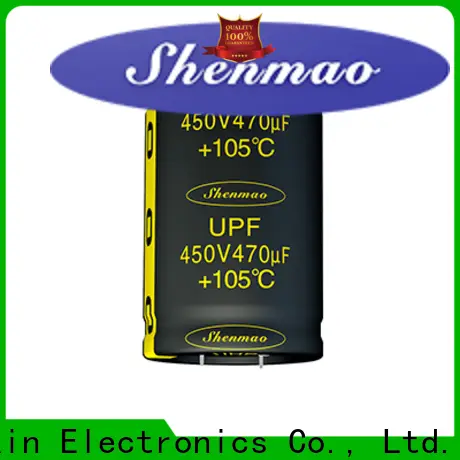 Shenmao snap in capacitor mount bulk production for coupling 1