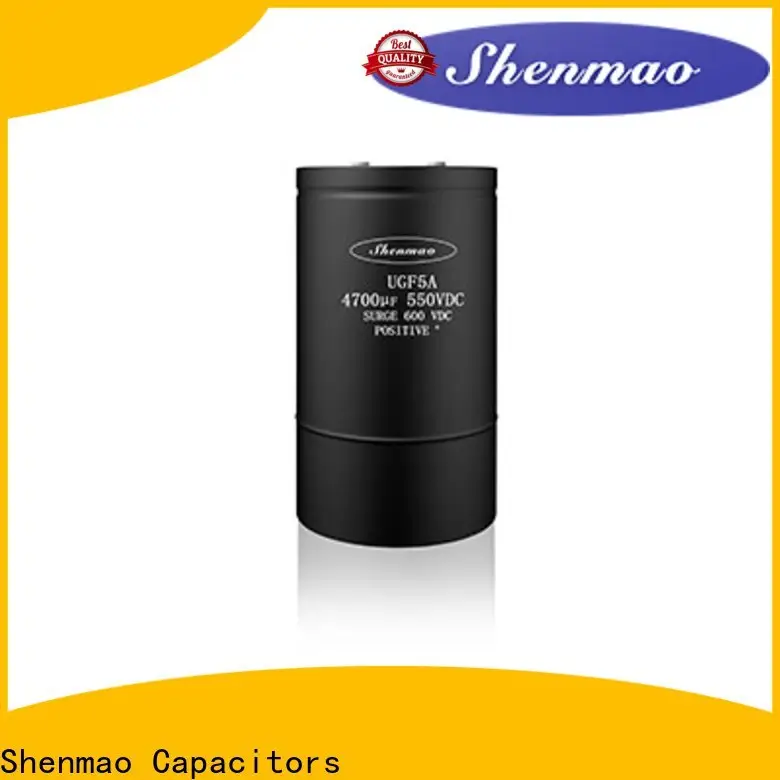 Shenmao polymer electrolytic capacitor bulk production for filter 1