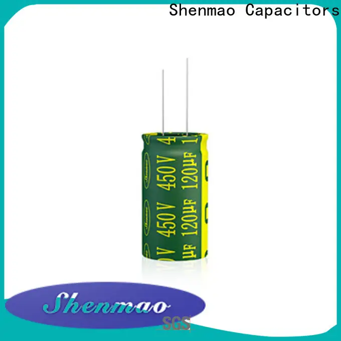 Shenmao radial type capacitor vendor for DC blocking2 1