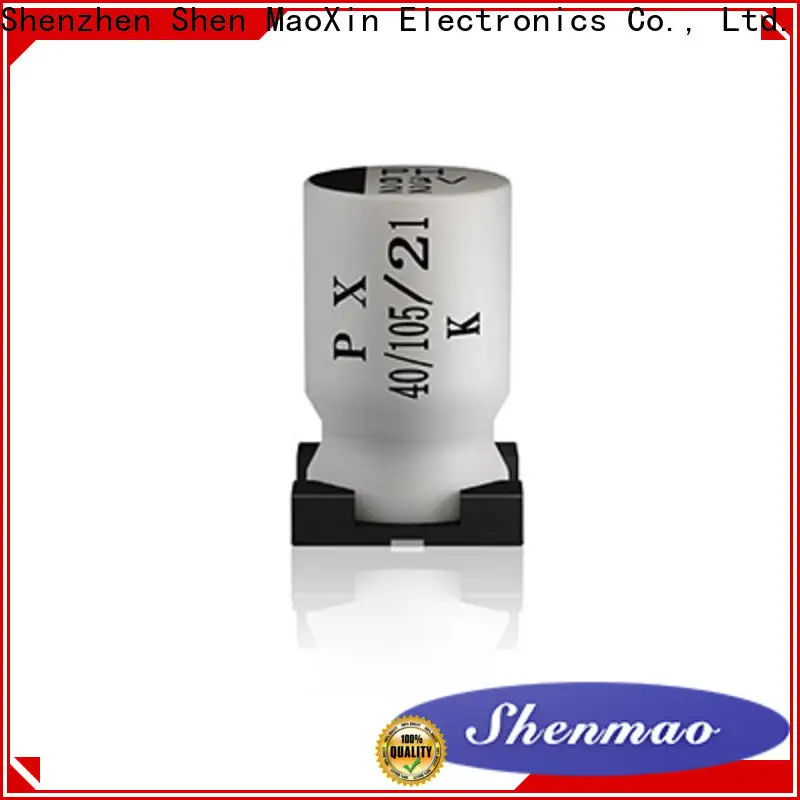 Shenmao smd aluminum electrolytic capacitor overseas market for energy storage 1