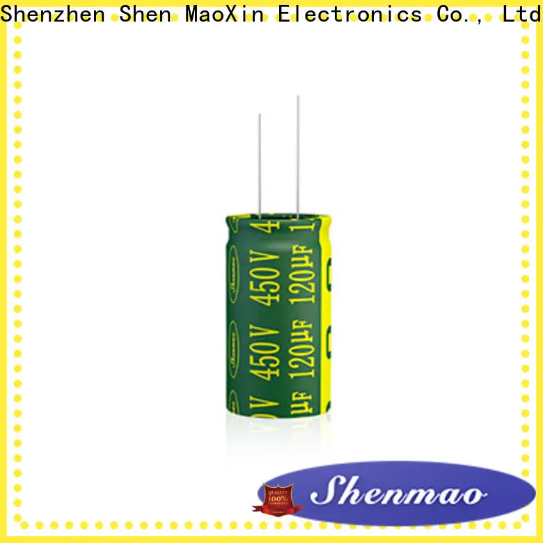 Shenmao easy to use 10uf 450v radial electrolytic capacitor supplier for filter 1