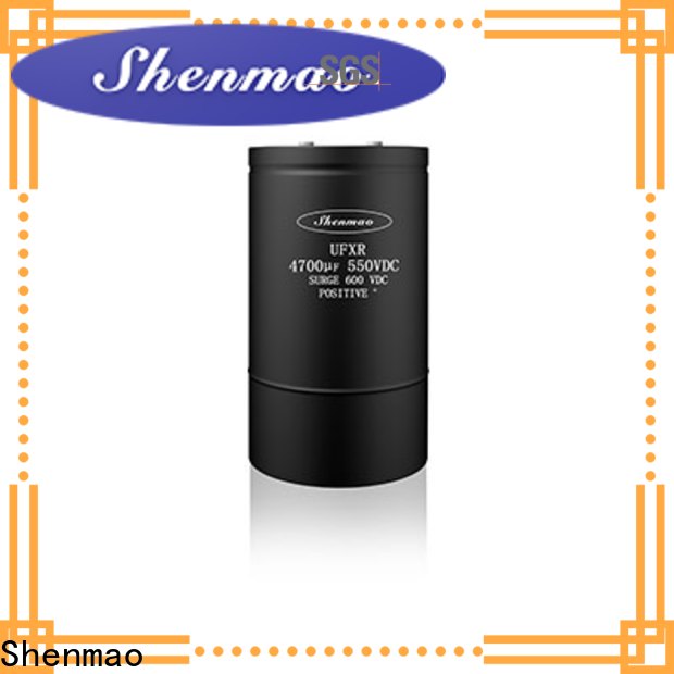Shenmao large electrolytic capacitor oem service for DC blocking 1