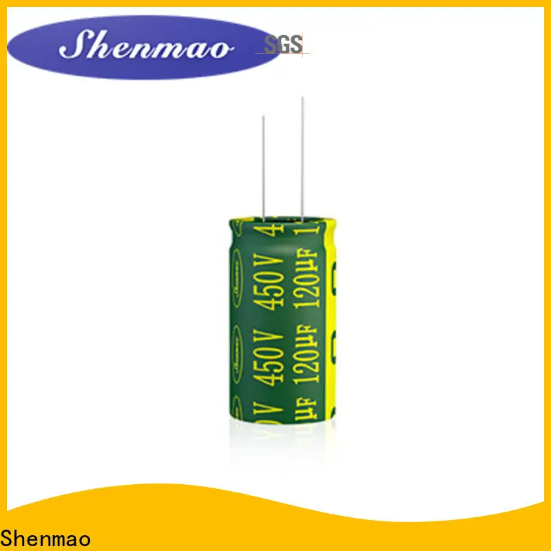 Shenmao radial aluminum electrolytic capacitors bulk production for energy storage 1