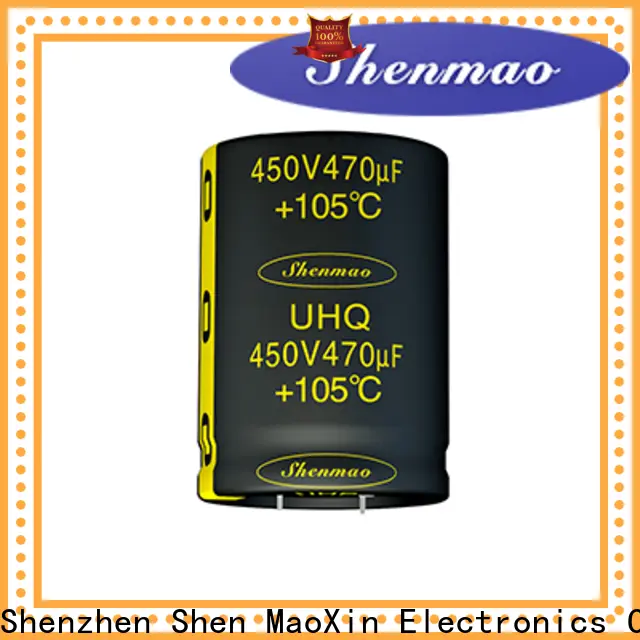 Shenmao snap in capacitor mount owner for DC blocking 1