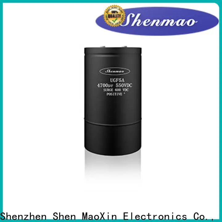 Shenmao high voltage electrolytic capacitors for sale supplier for DC blocking 1