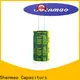 Shenmao high quality radial capacitors supplier for DC blocking 1