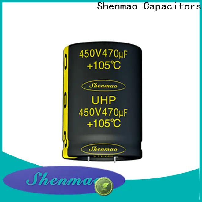 Shenmao best electrolytic capacitors marketing for DC blocking 1