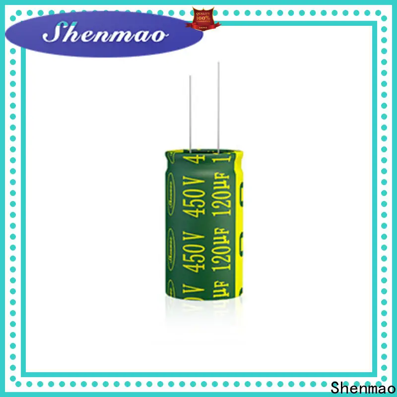 Shenmao radial electrolytic capacitor bulk production for timing 1