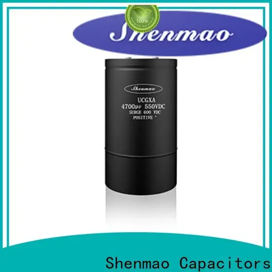 Shenmao professional screw type capacitor supplier for DC blocking 1