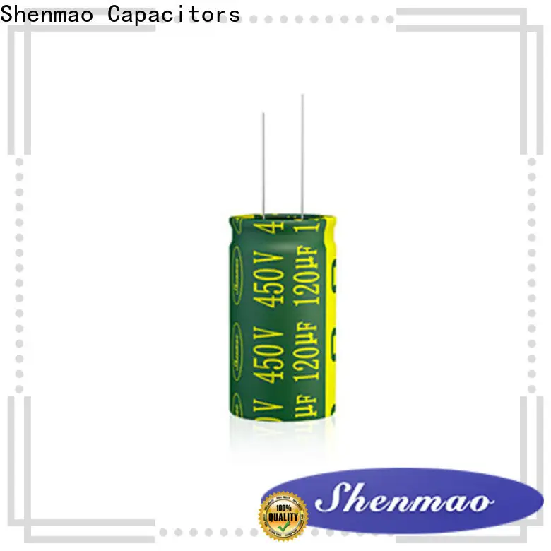 Shenmao easy to use best electrolytic capacitor manufacturers company for coupling 1