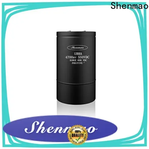 Shenmao polarity of a capacitor factory for DC blocking 1