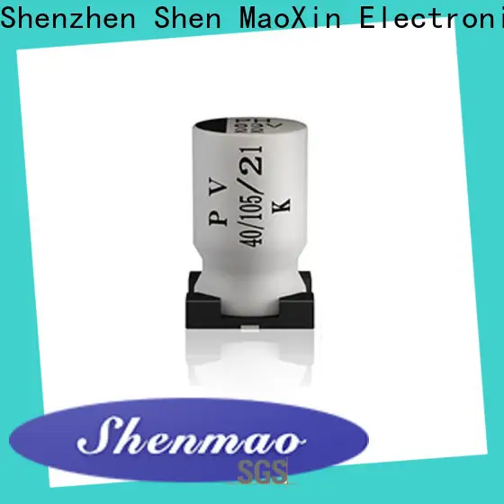 Shenmao axial leaded capacitors marketing for DC blocking 1