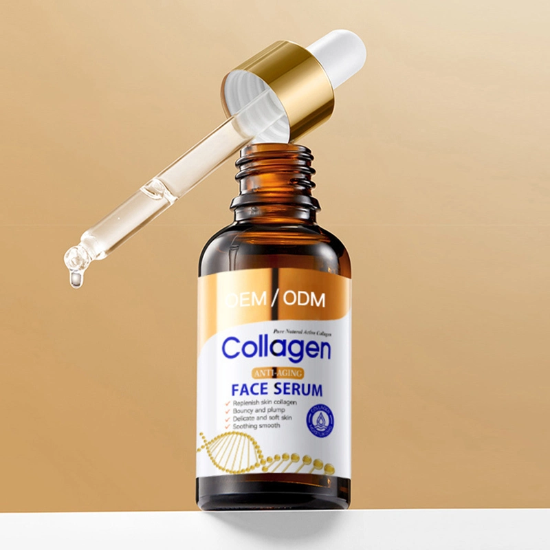 Private Label Skin Care Whitening Anti Age Collagen Facial Serum 1