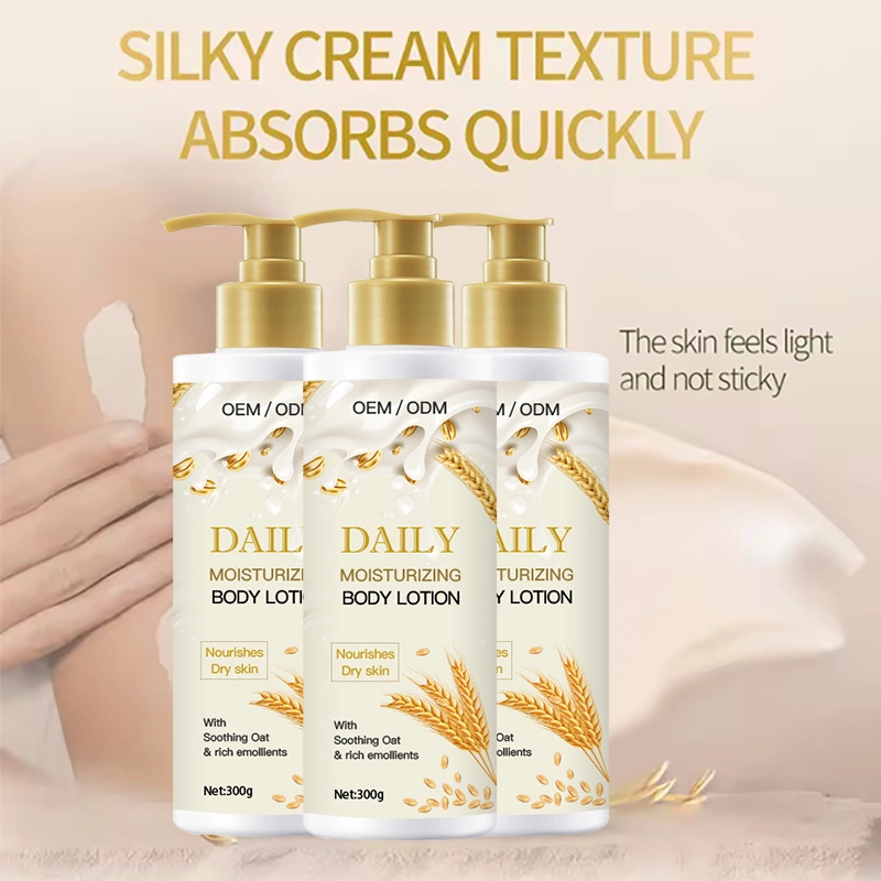 Daily Oatmeal Body Lotion and Skin Protectant Moisturizer, Fragrance Free 1