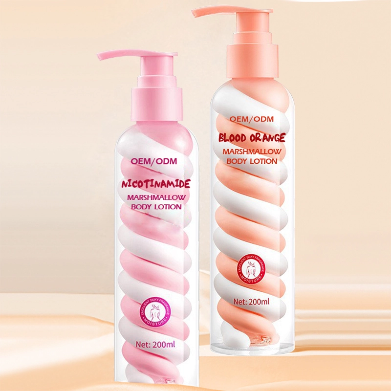 OEM Nicotinamide Blood Orange Marshmallow Body Lotion Moisturizing Smoothing Brightening Body Lotion 1