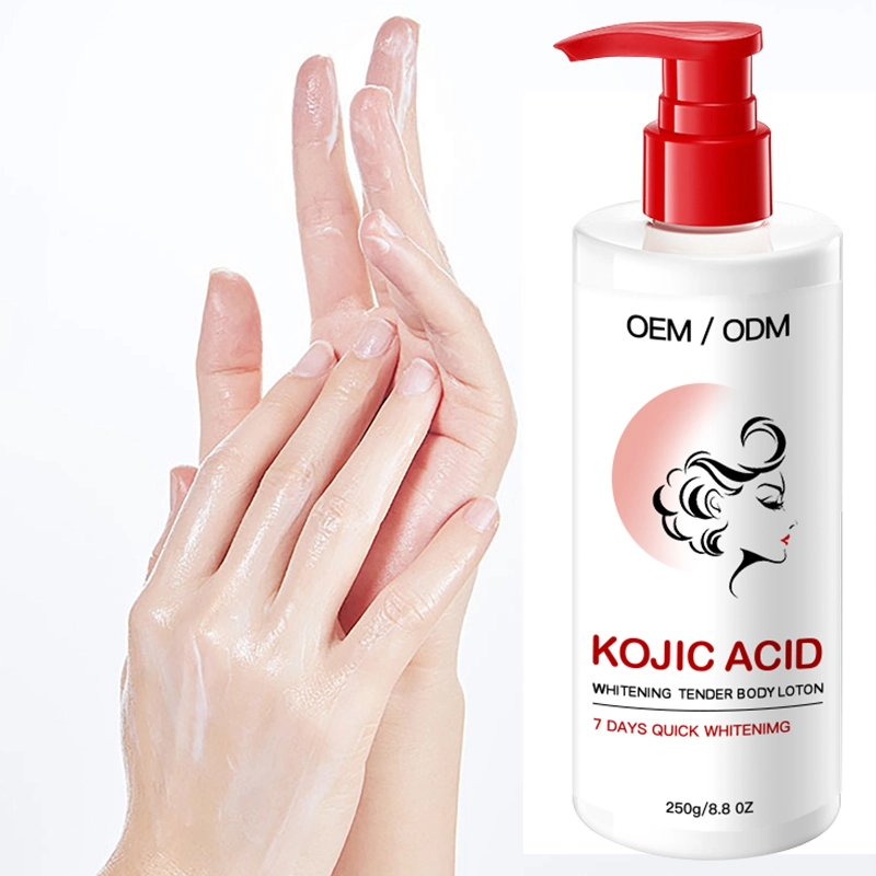 Оптовый отбеливающий лосьон для тела с койевой кислотой, натуральный увлажняющий крем 1