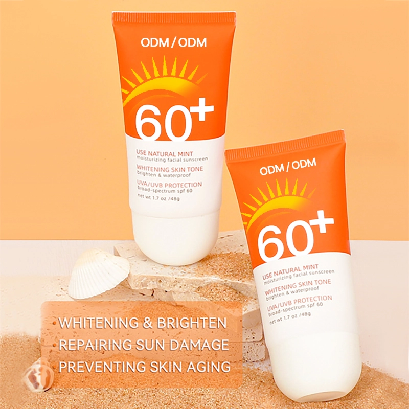 Organic SPF 60+ Mineral Sunscreen Cream Water Resistant Hydrator for Body Care 1
