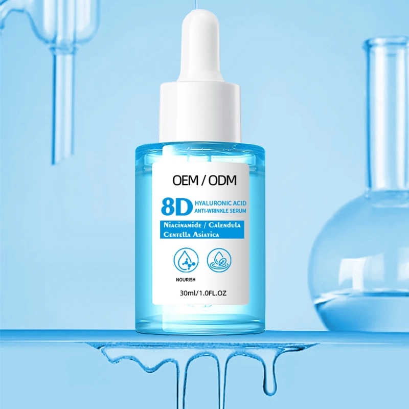 Private Label HA Serum - Hydrating Anti-Wrinkle Plumping Facial Care 1