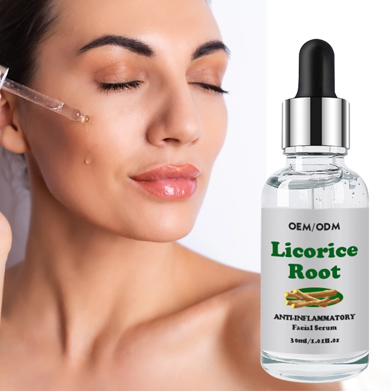 Private Label Organic Licorice Root Serum - Whitening Moisturizing Anti-Aging Anti-Acne 1