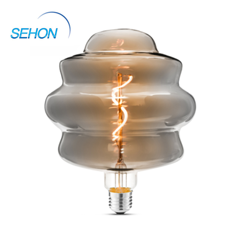 L165 Filament Bulb Lamp Clear/Smoked/Amber Glass Dimming 1