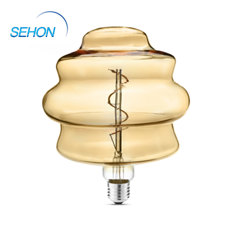 L165 Filament Bulb Lamp Clear/Smoked/Amber Glass Dimming 3
