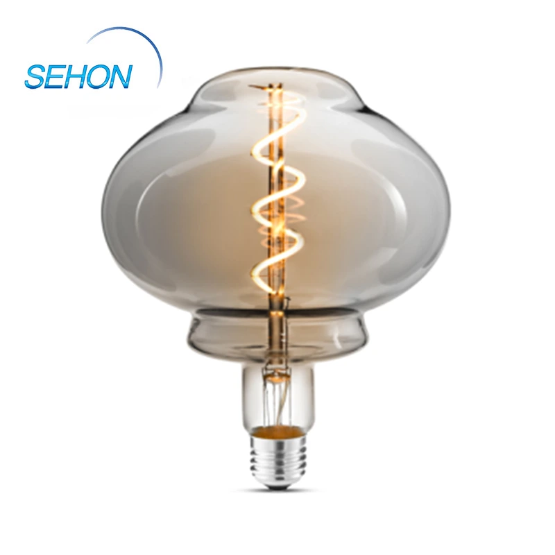 L155 Dimmable Led Light Bulbs Clear/Smoked/Amber Glass Dimming 1