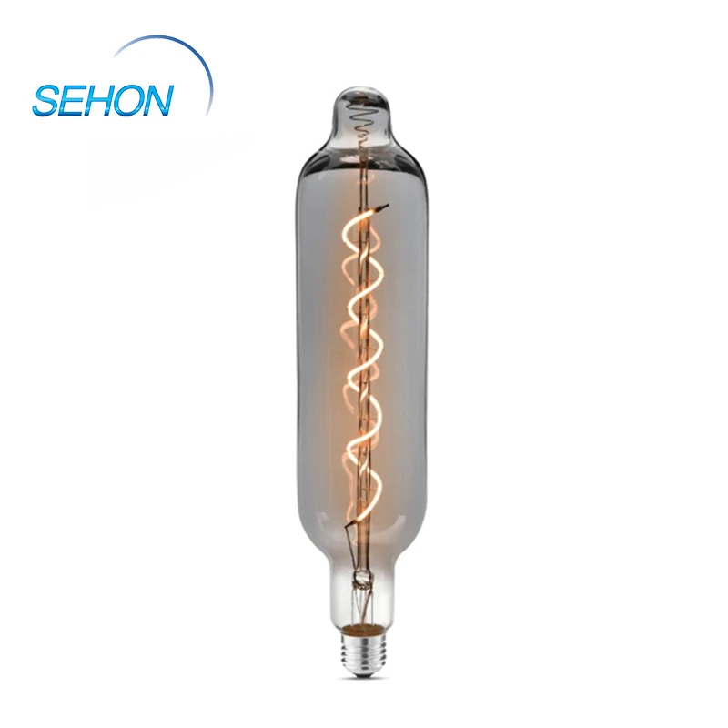 TT75 Edison Lights Dimmable Clear/Smoked/Amber Glass E27 1