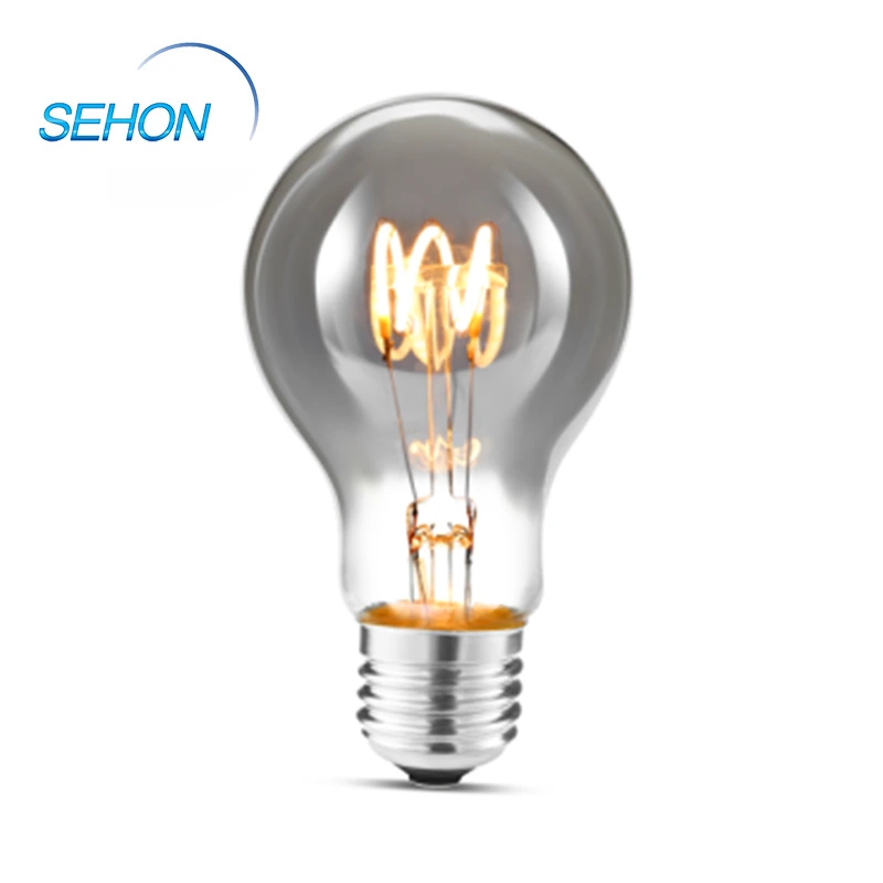 Edison Light Globes A60 Clear/Smoked/Amber Glass Dimming Bulb 1