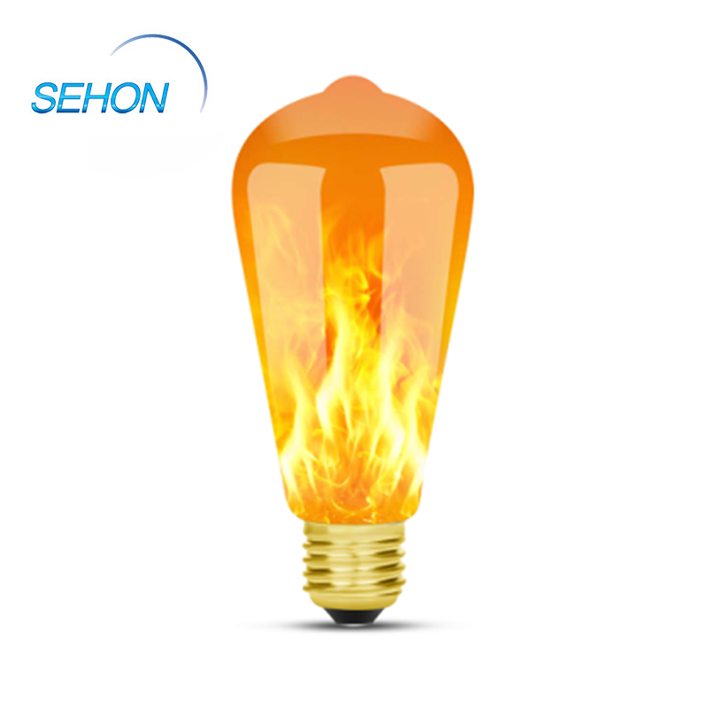 Led Candelabra Bulbs ST64 LED Flame Effect Light 1W 3 Modes 1