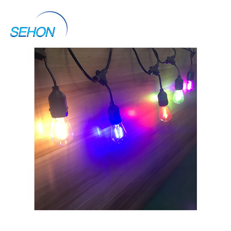 Outdoor Festoon Light SH-SL102 RGB Light Bulb WIFI Smart Light 12PCS 3