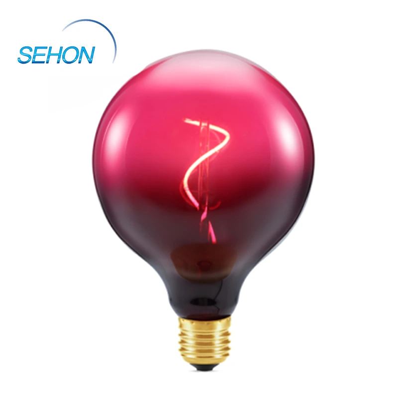 Edison Light Chandelier LED Colored Glass Pendant Lights G125A 1